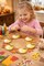 Sliced Apple Cutouts with Glitter Edge, 40/Pack – Classroom Decorations & Fall Craft Shapes